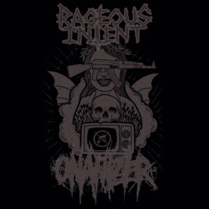 RAGEOUS INTENT / ONANIZER – split LP