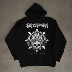 SKITSYSTEM – Döden Är Min Maskinist – mikina zip
